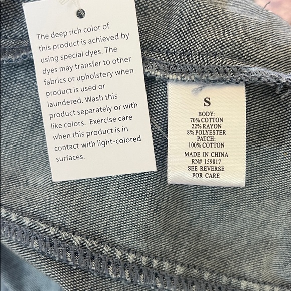 Altar'd State Val Star Denim Vest - Picture 10 of 11